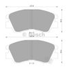 BOSCH 0 986 AB2 013 Brake Pad Set, disc brake